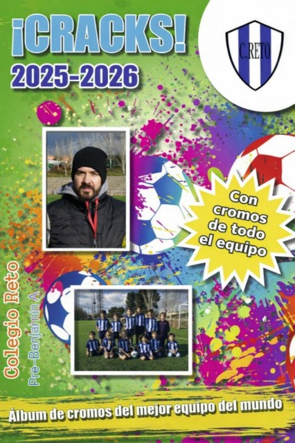 Álbum personalizado de Fútbol ¡CRACKS!